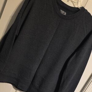 Time and Tru Charcoal Knit Sweater